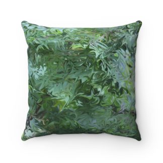 GREEN CAMOUFLAGE Throw Pillow