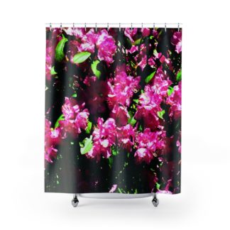 Pink Flowers SHOWER CURTAIN