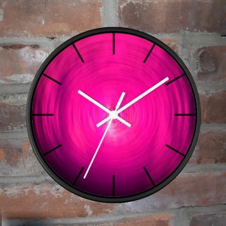 Bright Purple Wall Clock