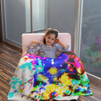 Multi Colored THROW BLANKET