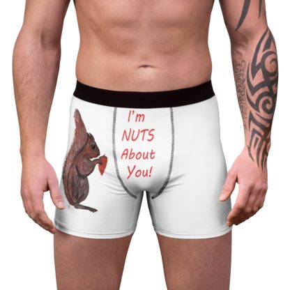 Nuts About You Men's Funny Briefs