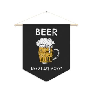 Beer Funny Pennant