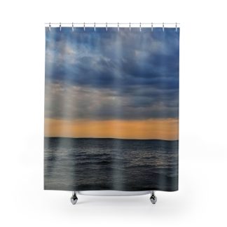 Beach Sunset Shower Curtain
