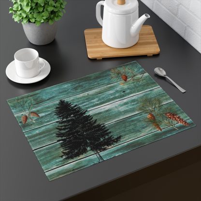 Rustic Green Pine Placemat